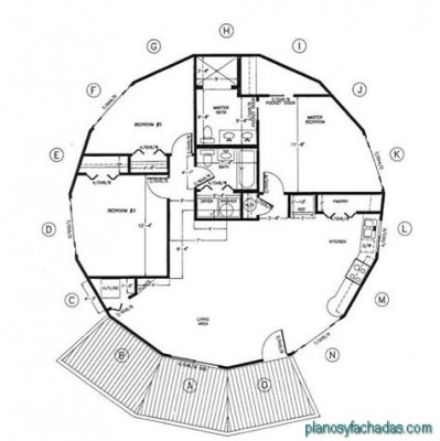 planos de casas circulares (7)