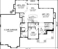Plano de casa 7926 - Este diseño de dos pisos es un cruce...